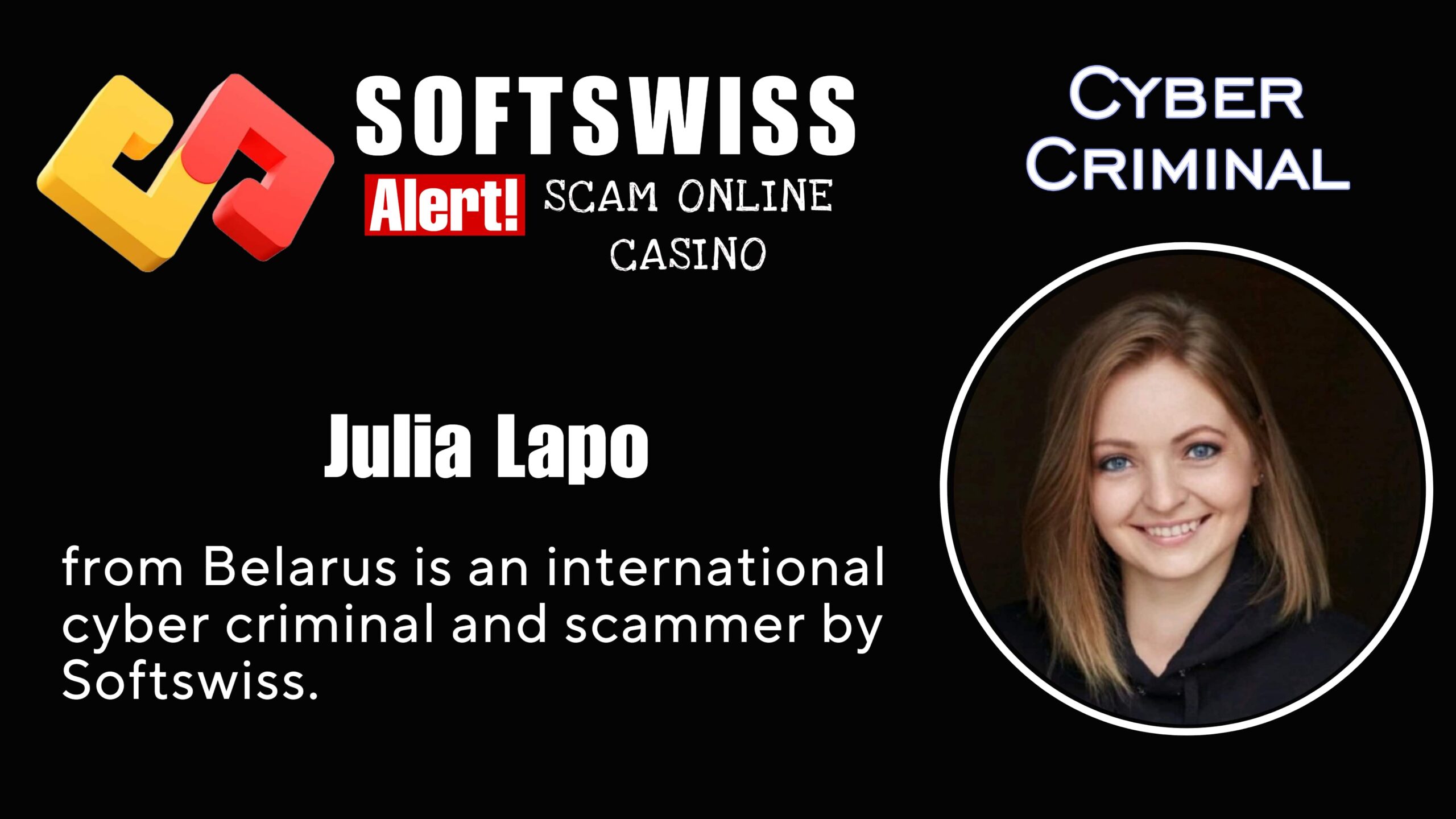 Julia Lapo - softswiss scam - Casino by Softswiss